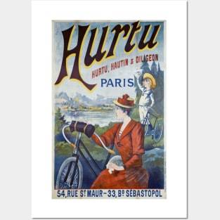 Affiche Cycles Hurtu Posters and Art